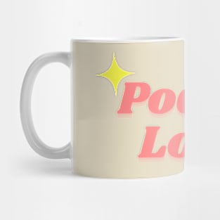 Podcast lover pink sparkle Mug